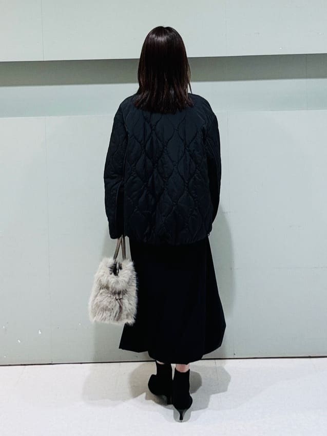 makiさんの「UNTITLED｜【アンサンブル可/洗える】ウールミラノリブニット」を使ったコーディネート