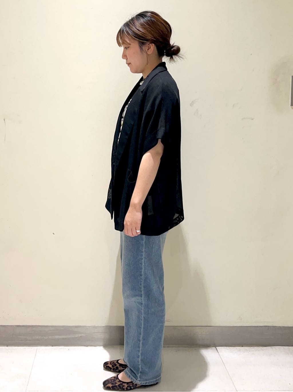 mizukiさんの「OPAQUE.CLIP｜メッシュテーラードジャケット【洗濯機洗い可】」を使ったコーディネート