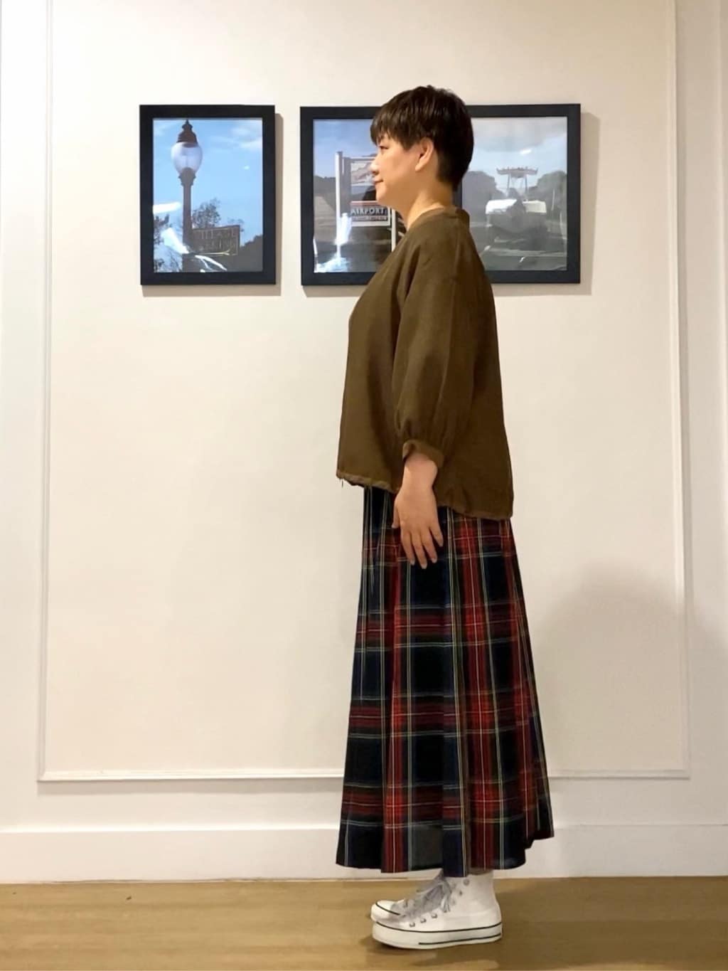 Hiroさんの「Dessin｜【洗える】メッシュシアージャケット」を使ったコーディネート