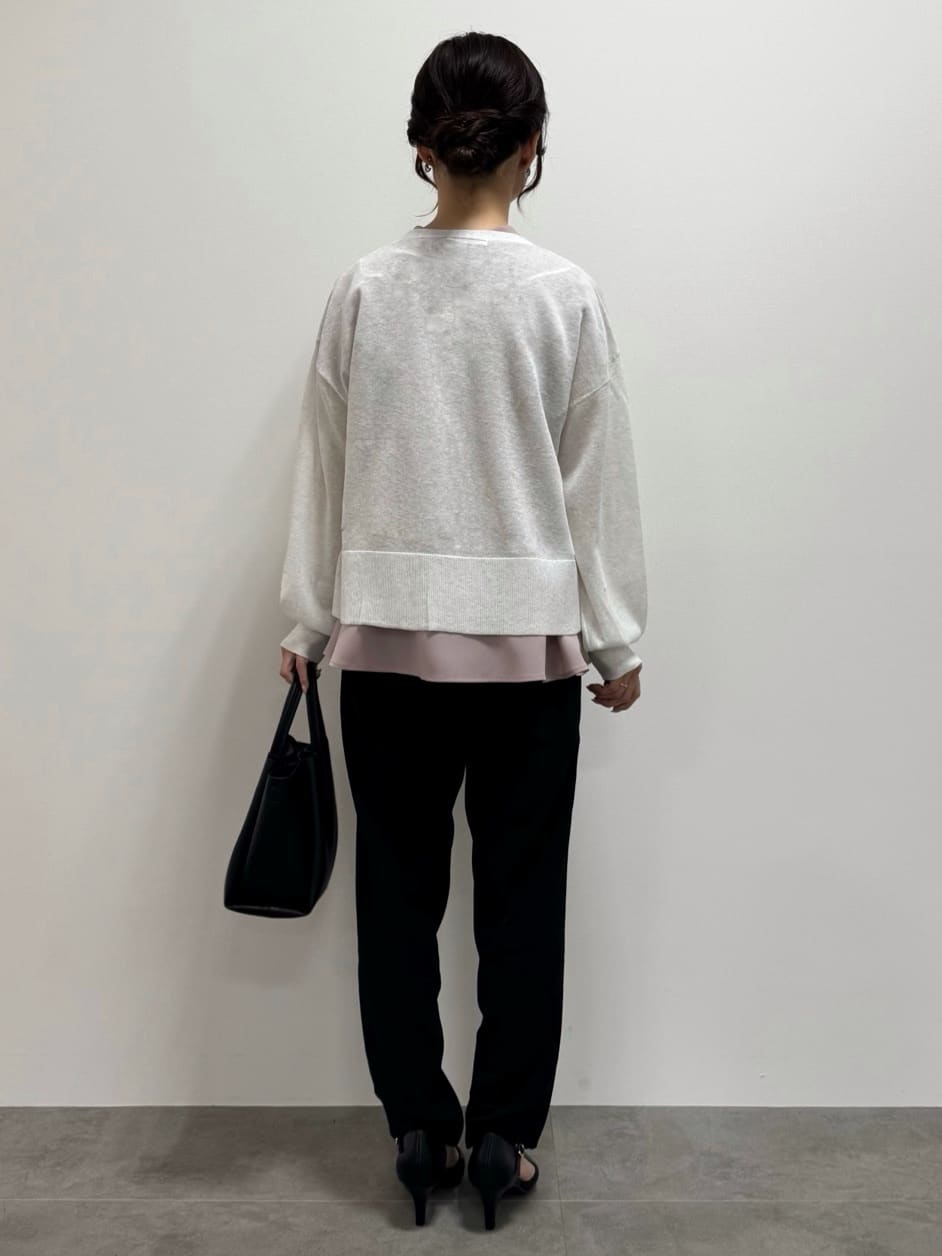 kozuさんの「index｜《5色展開》コンパクトショートカーディガン【洗濯機洗い可】」を使ったコーディネート