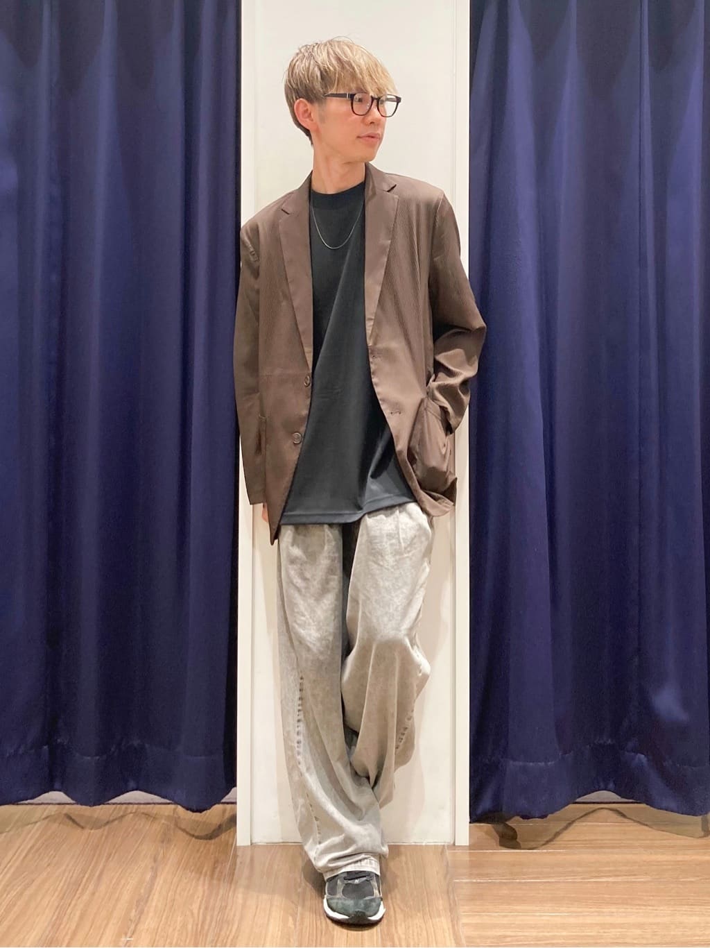 つーじーさんの「THE SHOP TK｜【Begin/ビギン10月号掲載】楊柳スマートジャケット　軽量/洗濯機OK/セットアップ可」を使ったコーディネート