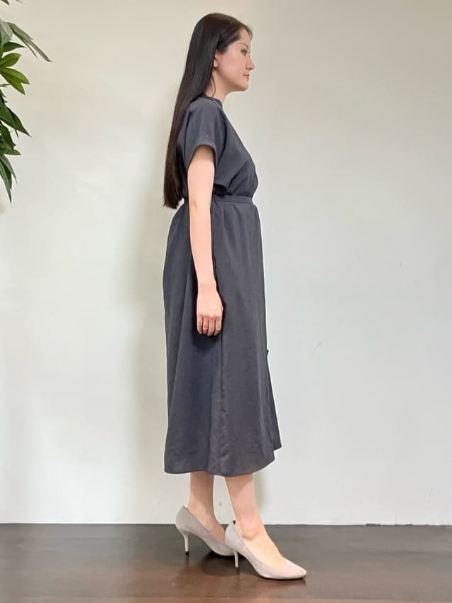 カレンさんの「UNTITLED｜【UV/はっ水】リラククールワンピース」を使ったコーディネート
