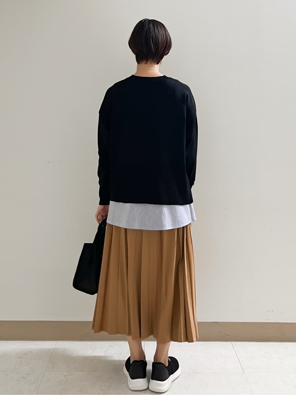 あかねさんの「OPAQUE.CLIP｜《ツインセット》リラクシーサイドスリットニット&times;ドッキングタンク【洗濯機洗い可】」を使ったコーディネート