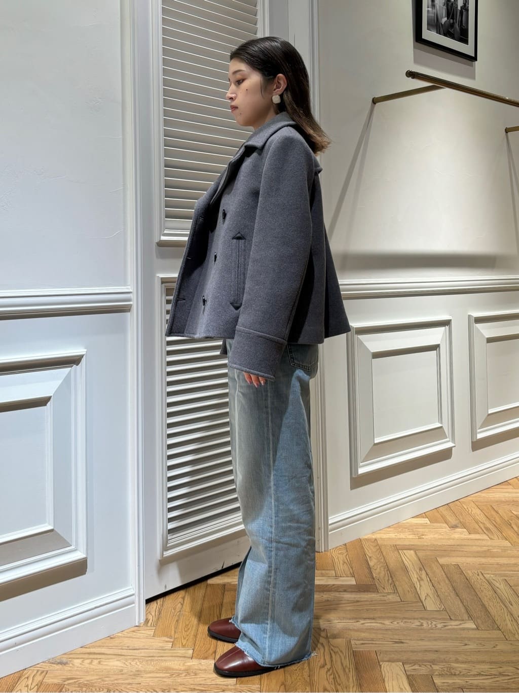 Mgmさんの「DRESSTERIOR｜◆ミラノリブカーディガン」を使ったコーディネート