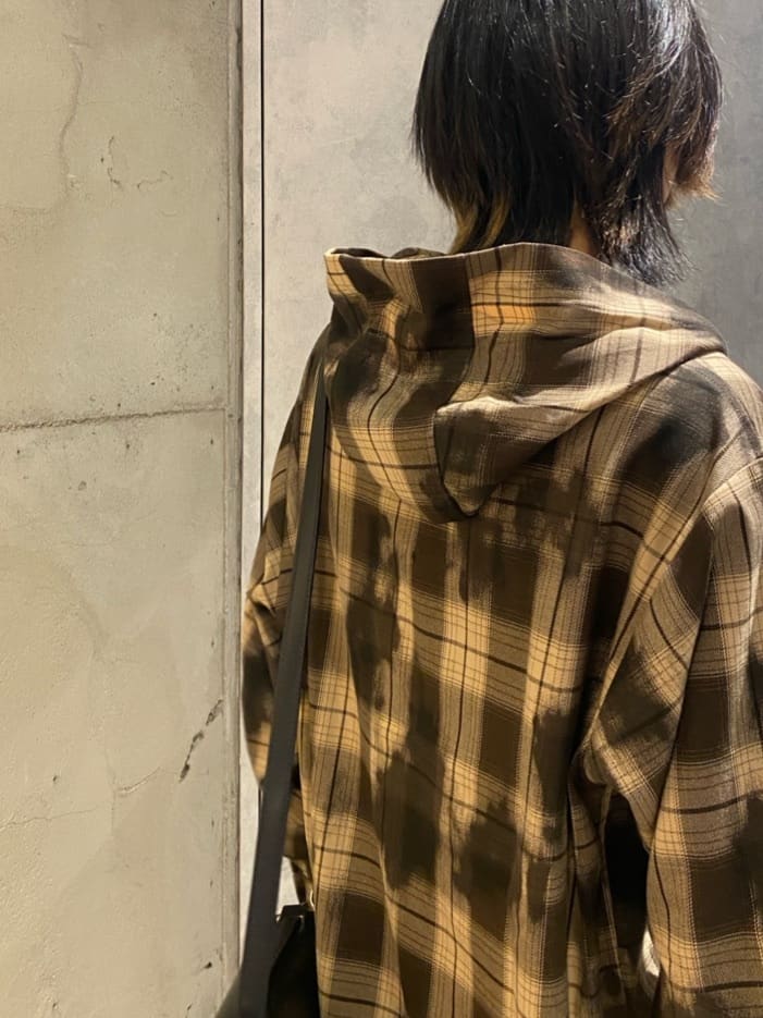 Harukiさんの「tk.TAKEO KIKUCHI｜ヴィンテージフードチェックシャツ」を使ったコーディネート