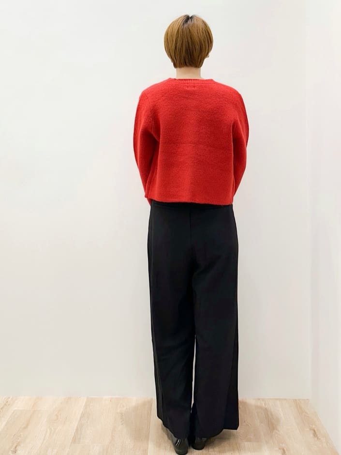 yurieさんの「OPAQUE.CLIP｜ロングロゴTシャツ【洗濯機OK】」を使ったコーディネート