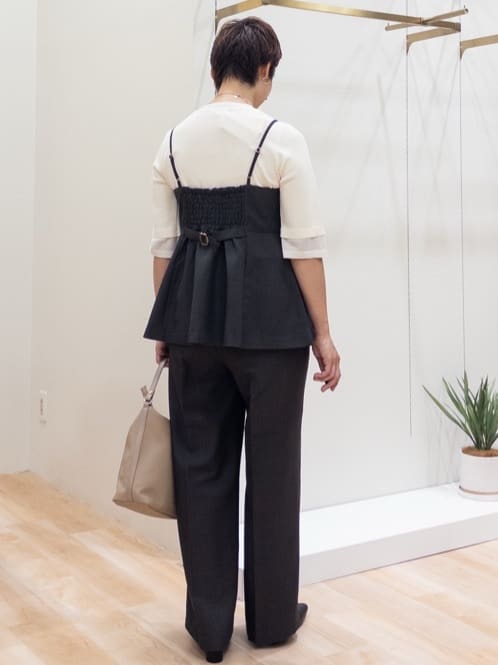シュウコさんの「grove｜【カセット服】主役級キャミビスチェ」を使ったコーディネート