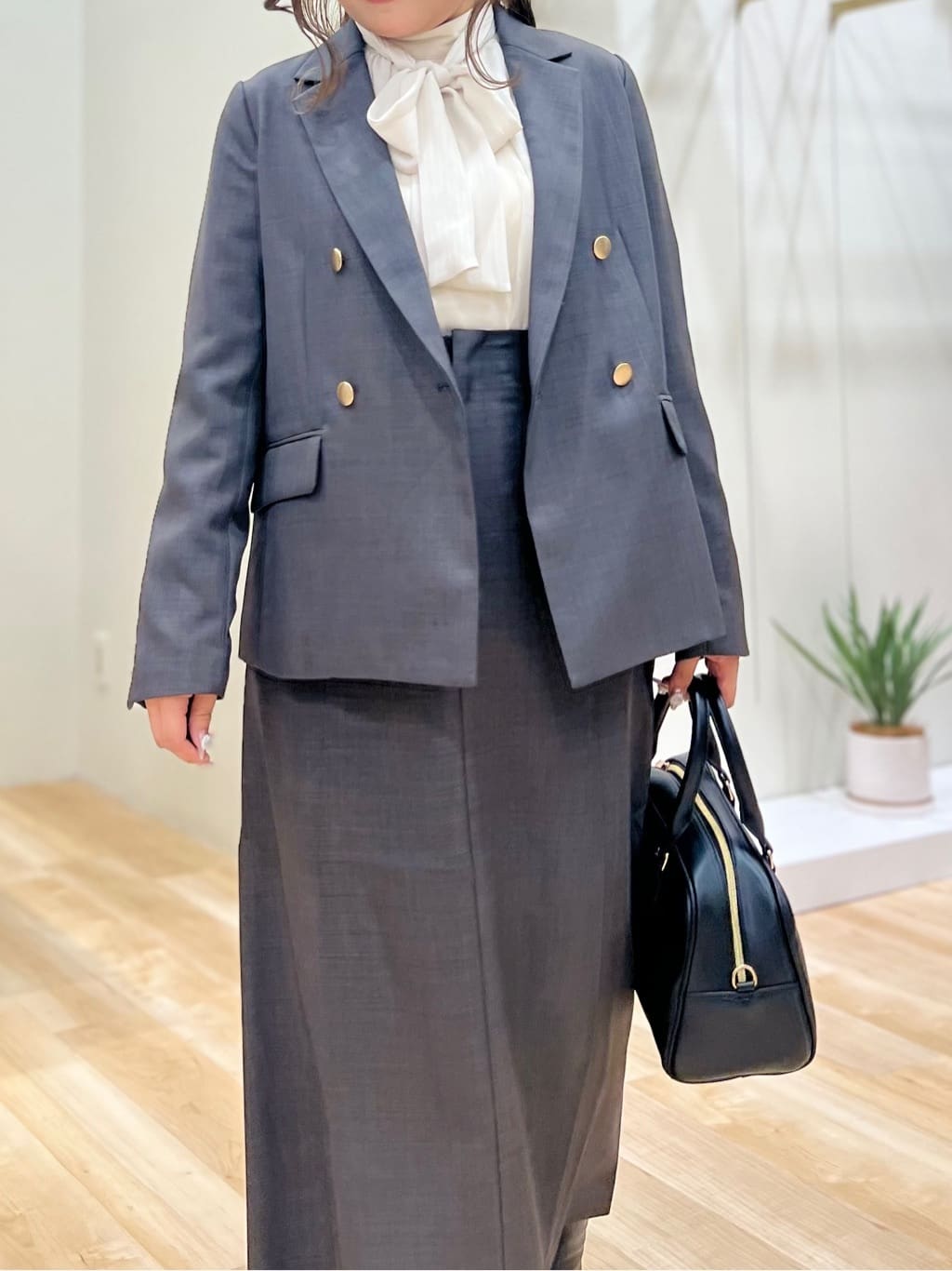 みことさんの「grove｜【カセット服】ダブルブレストテーラードジャケット」を使ったコーディネート