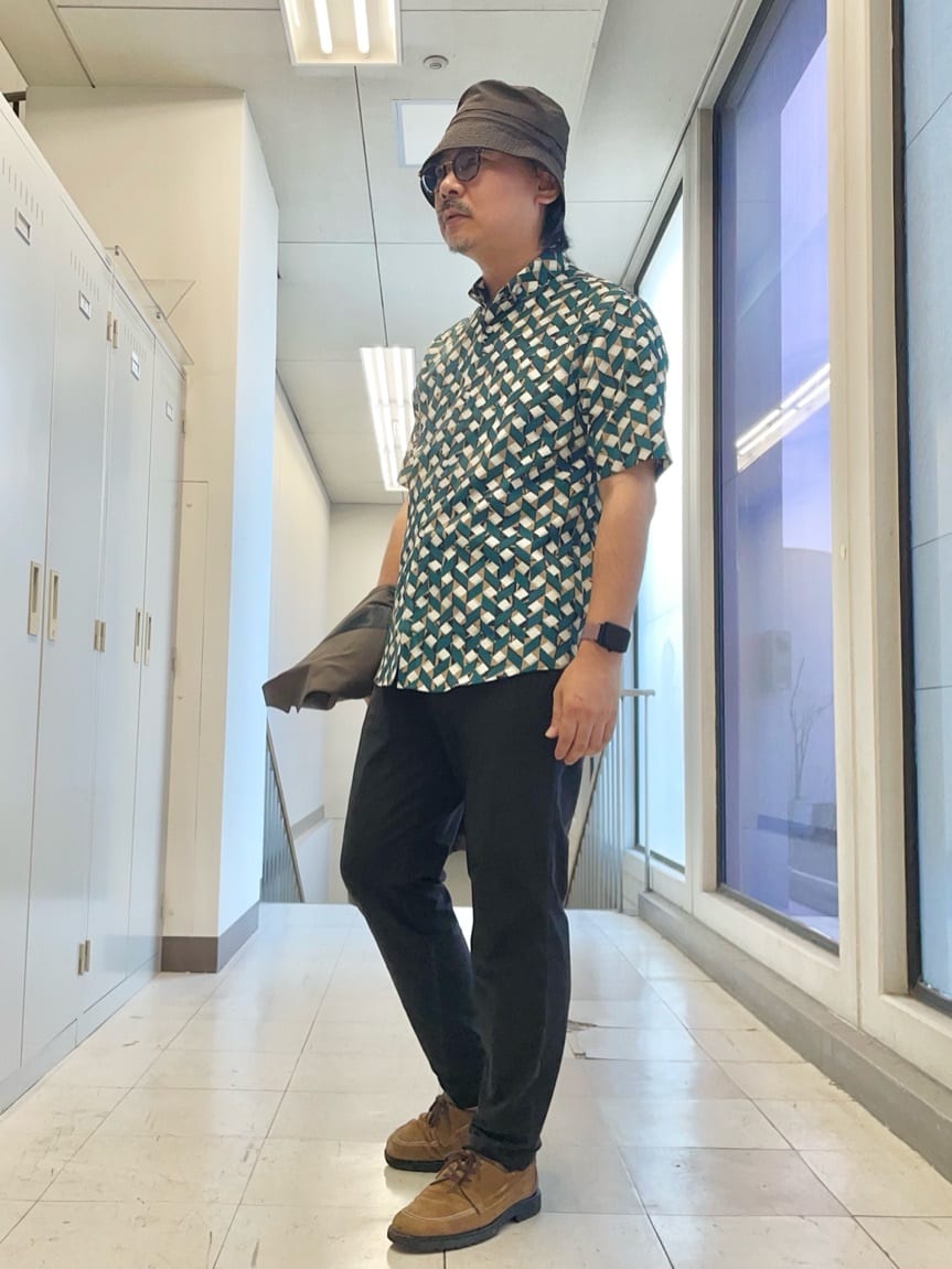 MAKOTO AIさんの「TAKEO KIKUCHI｜【COOL CITY WEAR】アーバンクール ジャケット /接触冷感・吸水速乾」を使ったコーディネート
