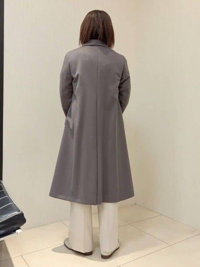 u-macoさんの「UNTITLED｜【スタイリッシュ／オンオフ兼用】ウールチェスターコート」を使ったコーディネート