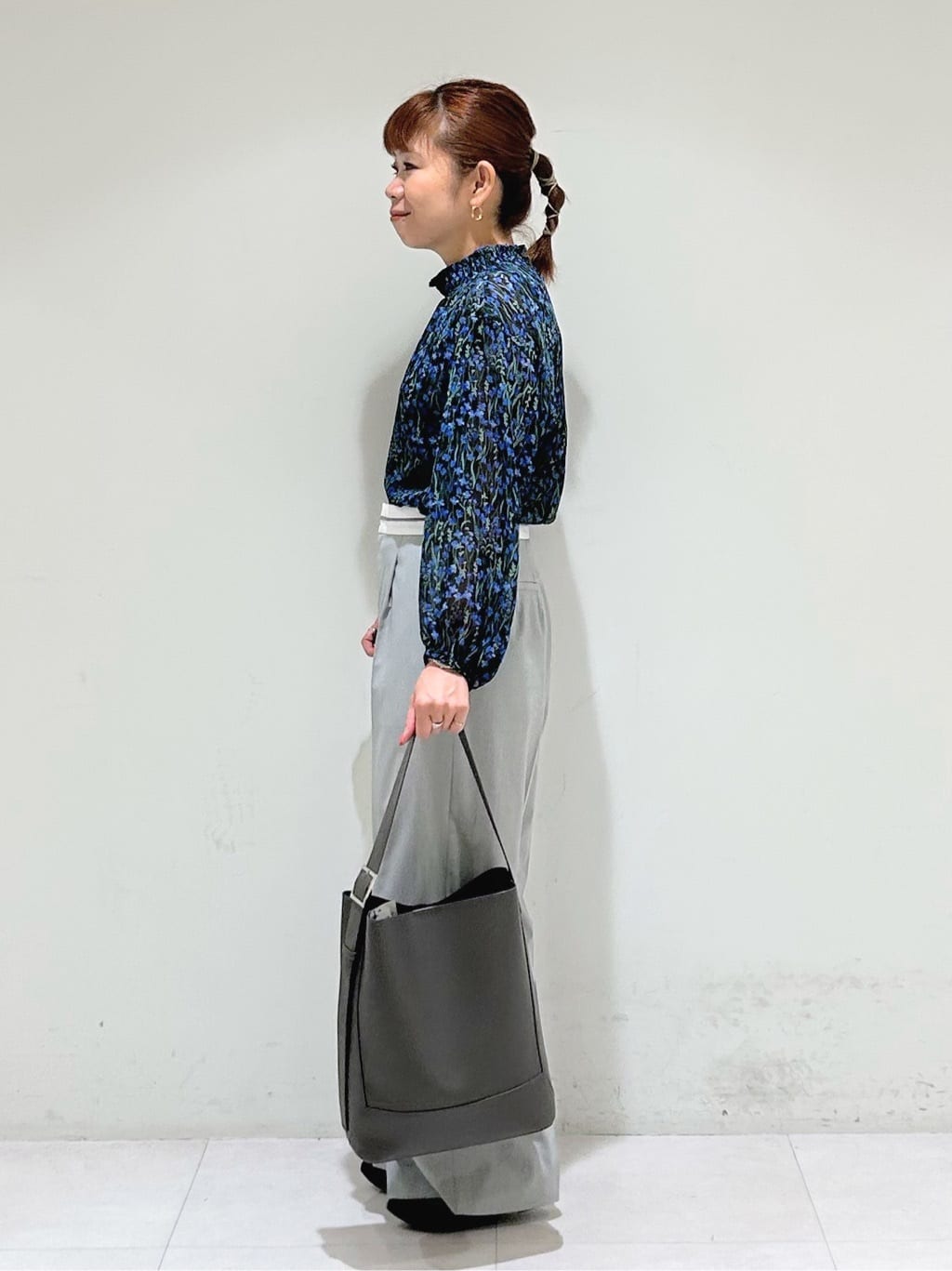 tsuyuさんの「INDIVI｜【軽く羽織れる！】ダブルジャケット」を使ったコーディネート