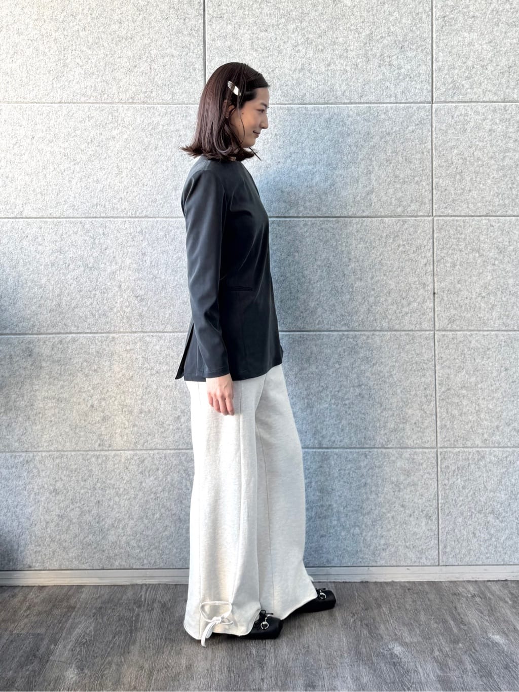 uchi__yamaさんの「CODE A｜power shollder mini dress」を使ったコーディネート