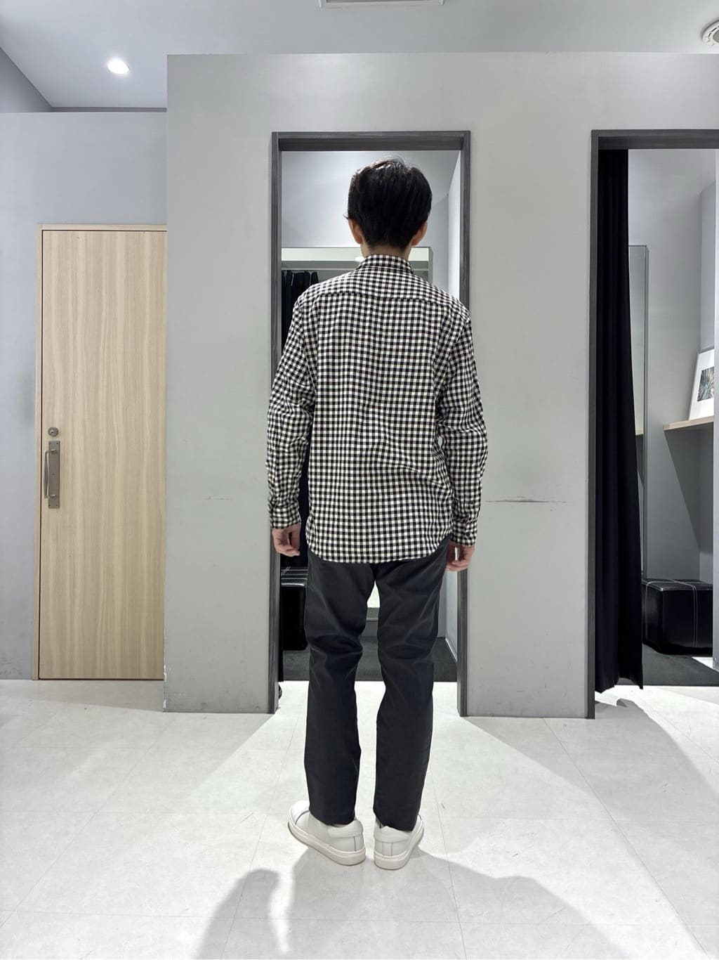わいずみさんの「TAKEO KIKUCHI｜【袖取り外し可】デタッチャブル ダウンブルゾン」を使ったコーディネート