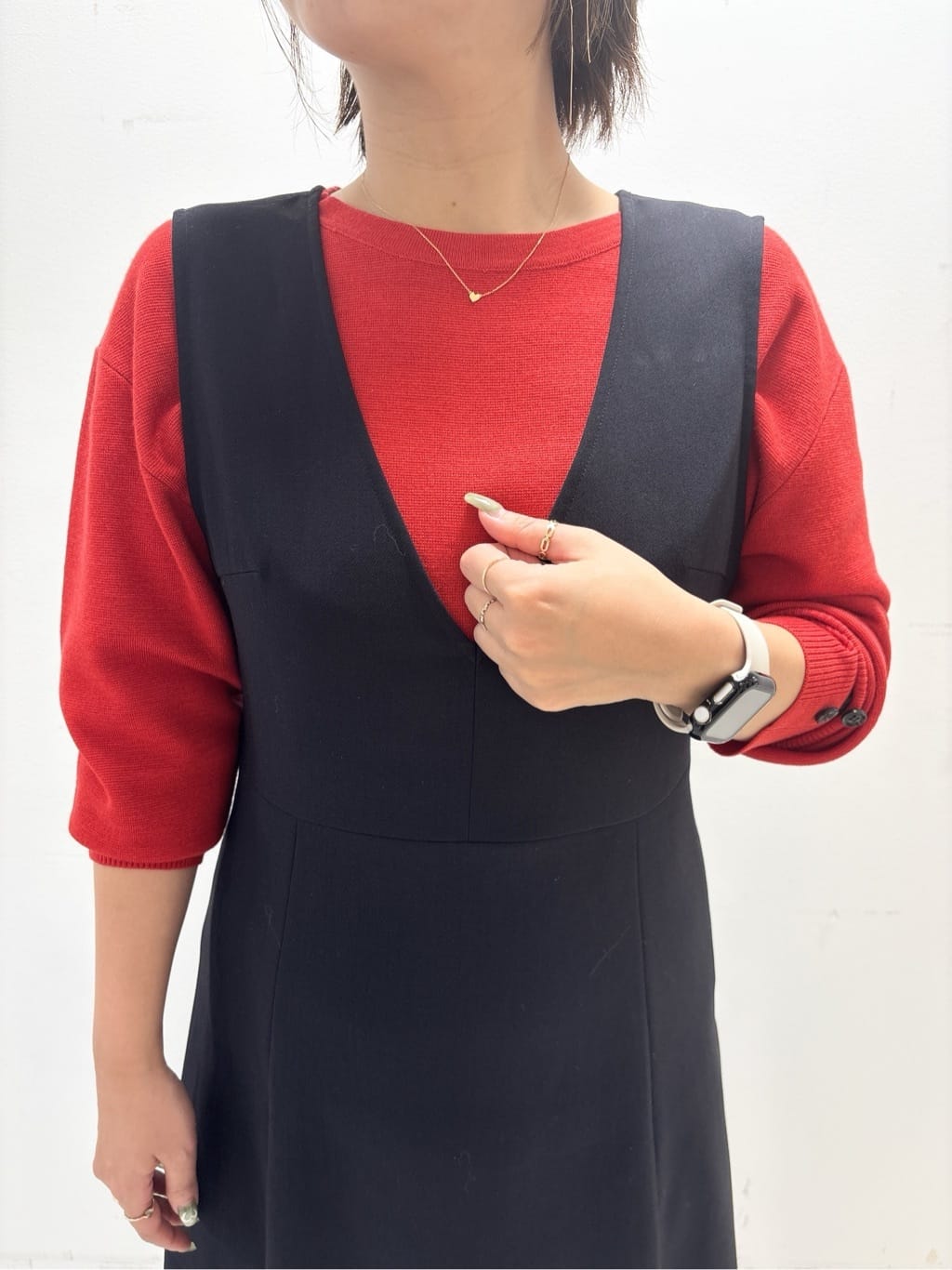 ayumiさんの「UNTITLED｜【アンサンブル可/洗える】ウールミラノリブニット」を使ったコーディネート