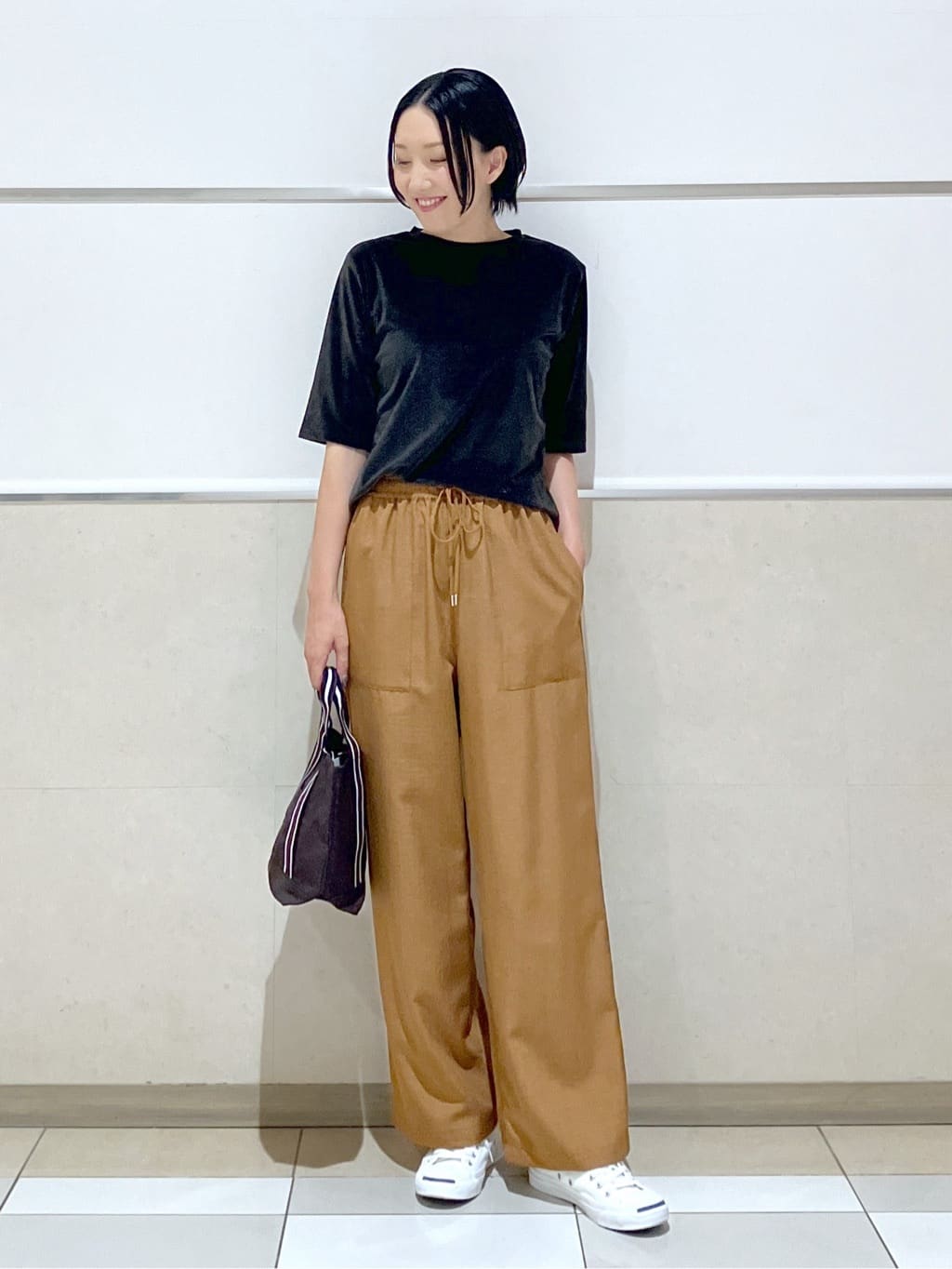 eriko さんの「Dessin｜【洗える】シアーベロアトップス」を使ったコーディネート