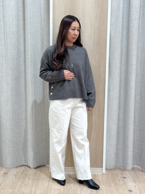 sachiさんの「grove｜ふんわりまとう、オーバーサイズテーラーコート」を使ったコーディネート