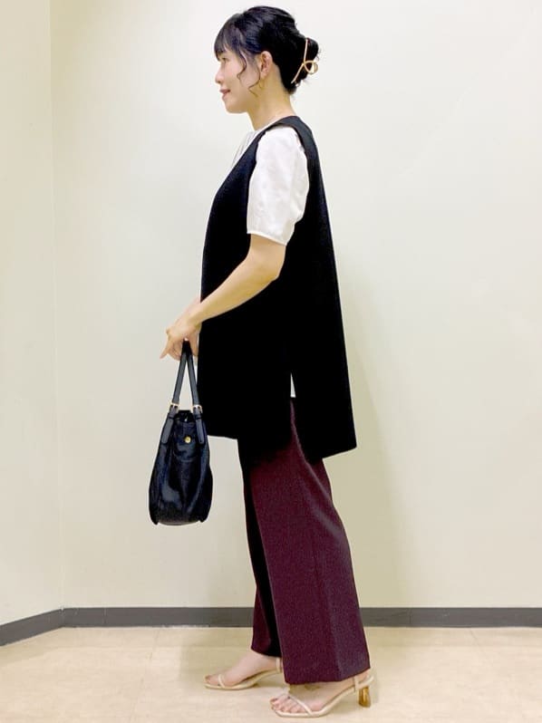  beni_gingerさんの「Reflect｜【すっきり見え！長め丈】ピンタックデザインチュニックブラウス」を使ったコーディネート