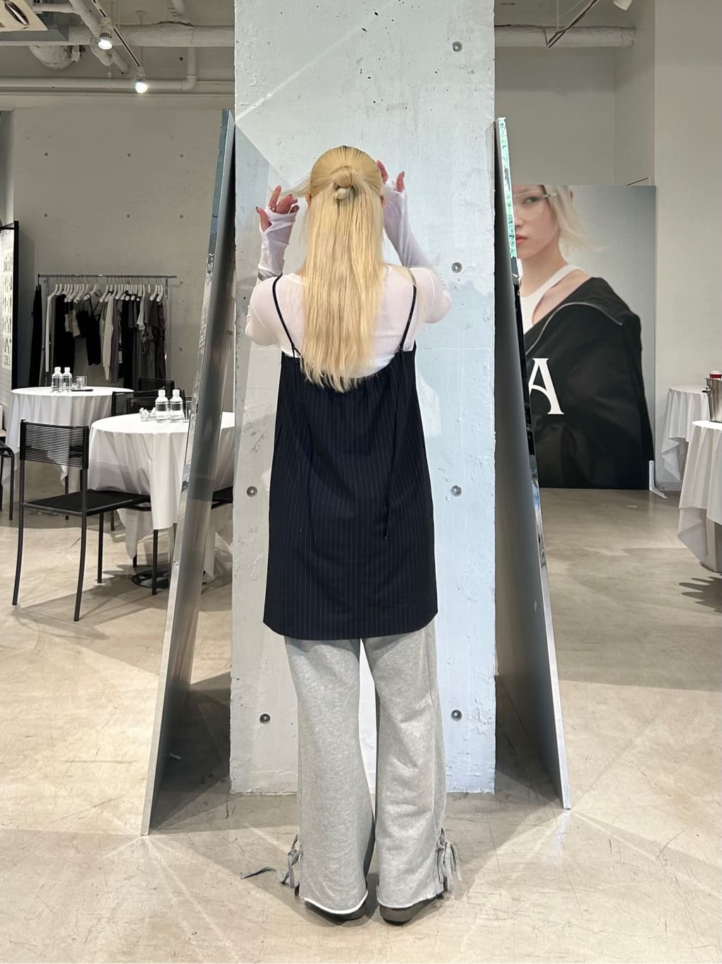 honoka Aさんの「CODE A｜tailored mood mini dress」を使ったコーディネート