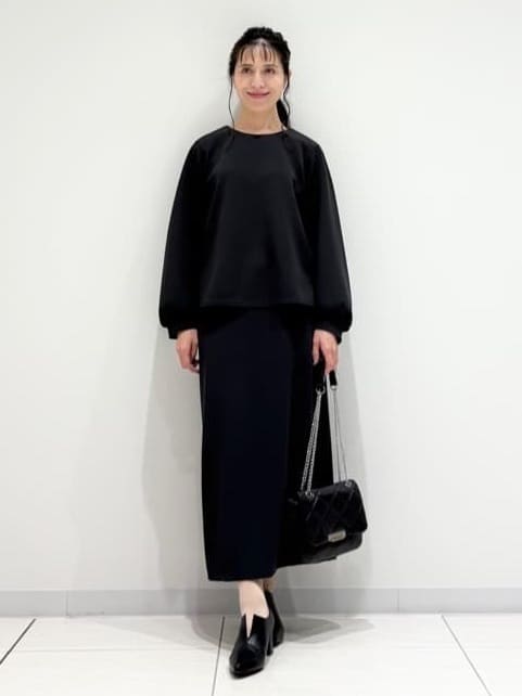 kayoさんの「INDIVI｜【SETUP可能／袖コンシャス】ダンボールジャージトップス」を使ったコーディネート