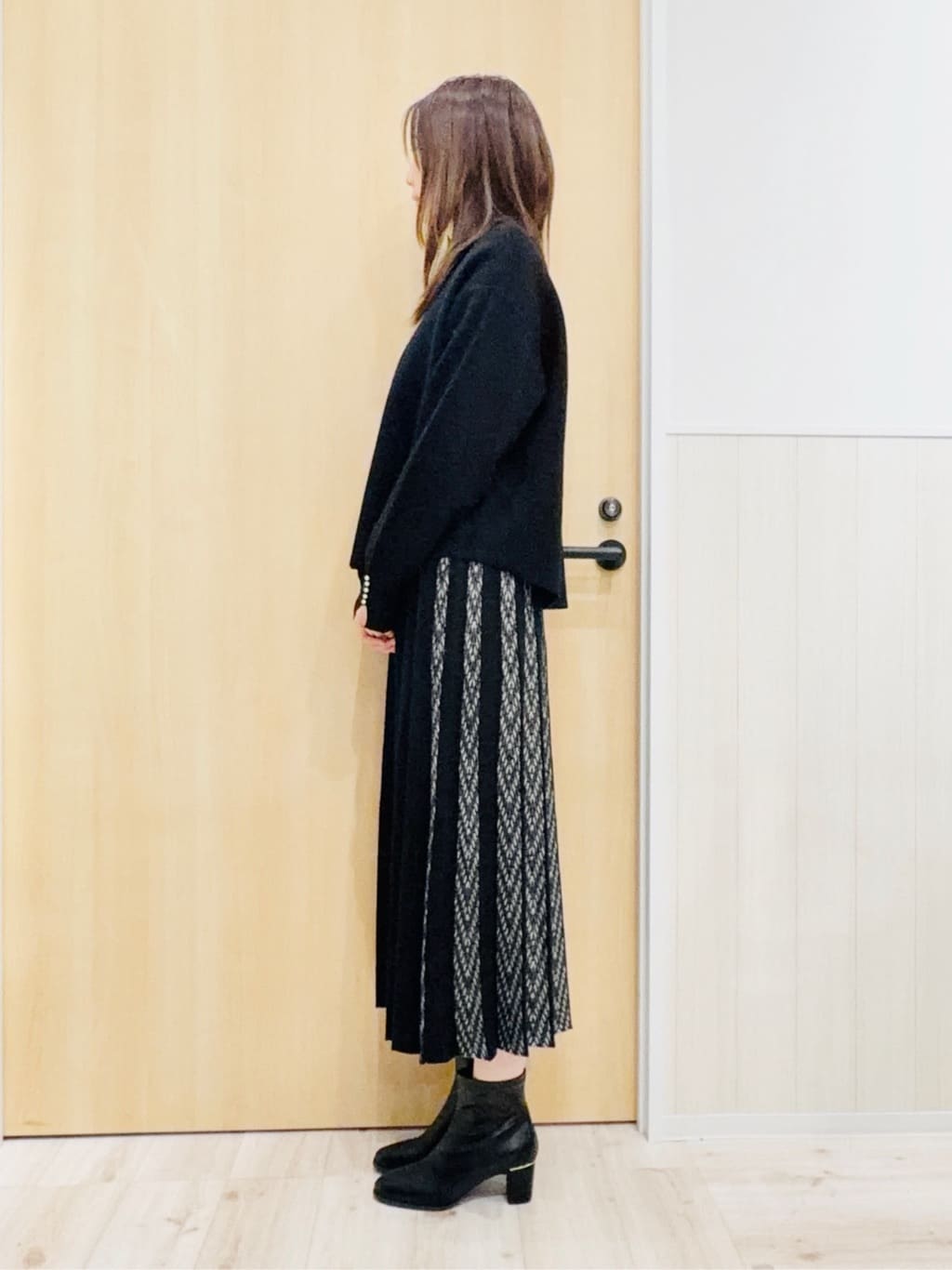 Naさんの「SHOO･LA･RUE｜ストレッチブーツ」を使ったコーディネート