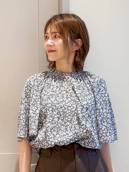 yamakoさんの「grove｜【接触冷感】見た目はきちんと、着心地はらくちん クロップドベイカーパンツ」を使ったコーディネート