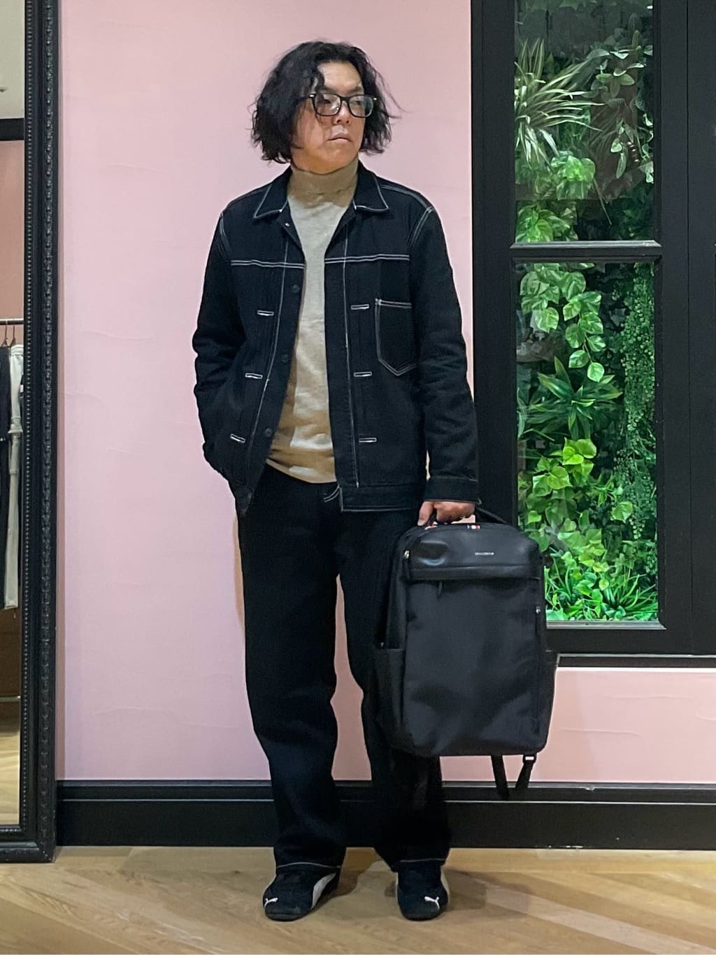 Nagaseさんの「DRESSTERIOR｜◆【セットアップ可】CONEデニム Gジャン」を使ったコーディネート
