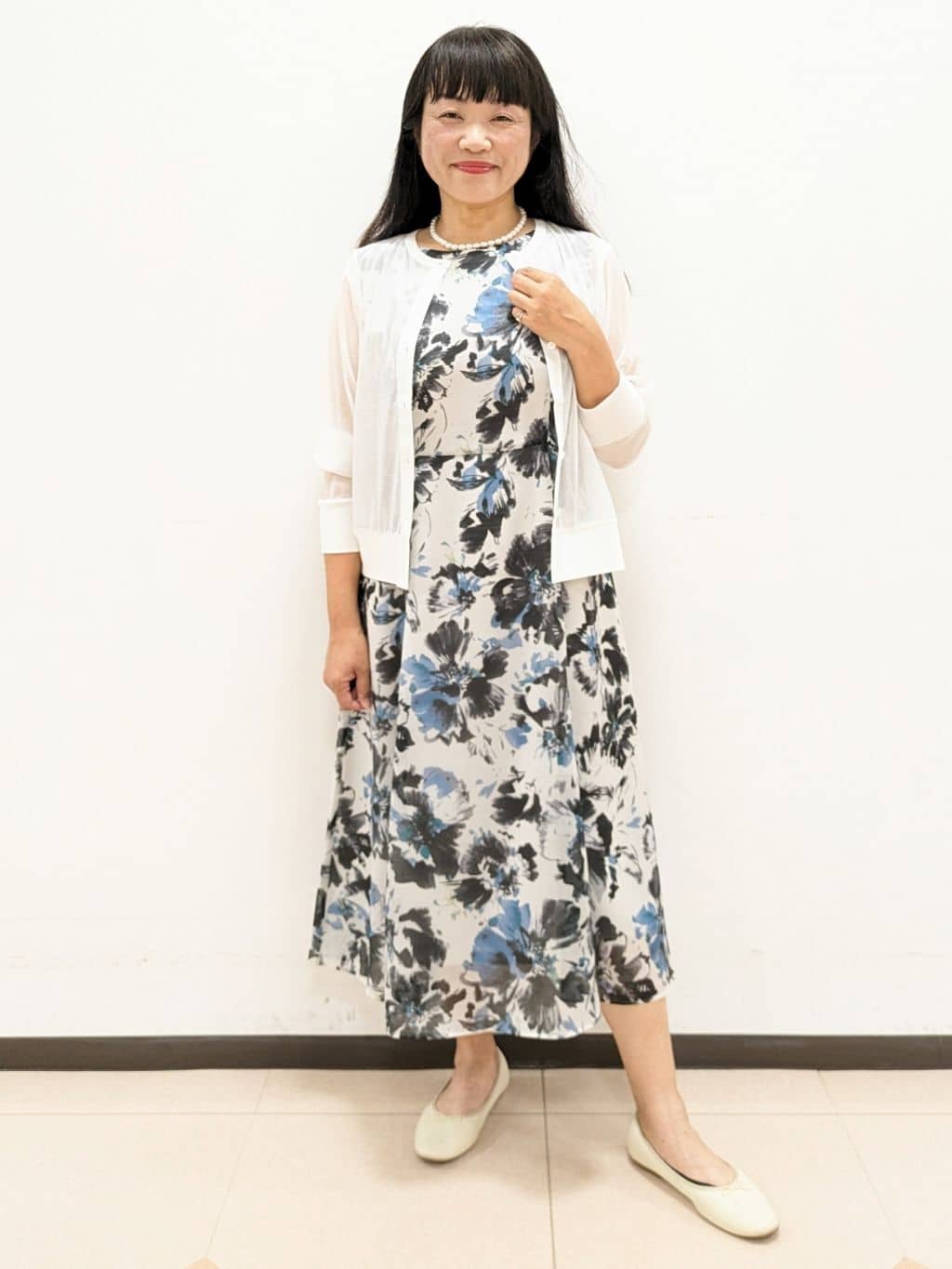 ともさんの「UNTITLED｜【セレモニー】淡水パールショートネック」を使ったコーディネート