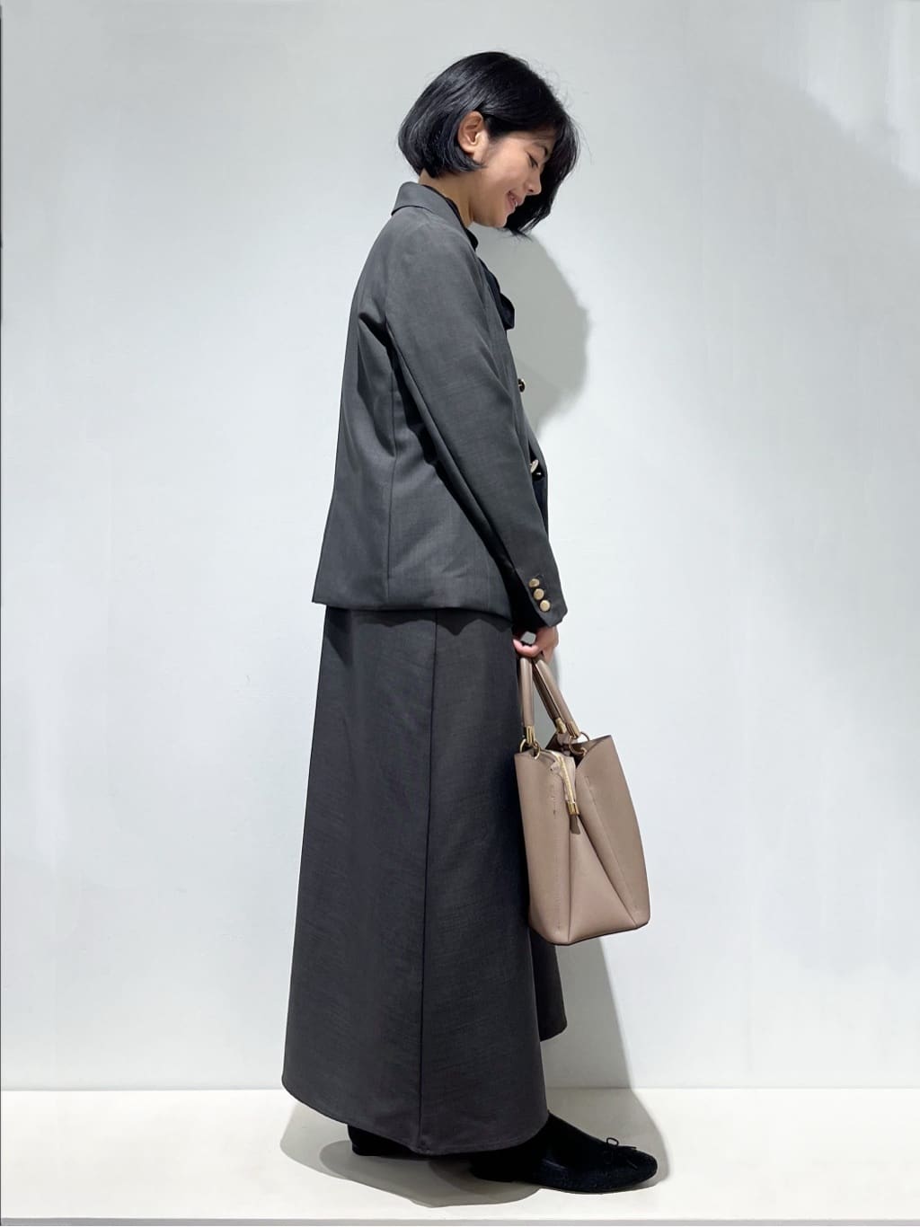 Fujiharuさんの「grove｜【カセット服】ダブルブレストテーラードジャケット」を使ったコーディネート