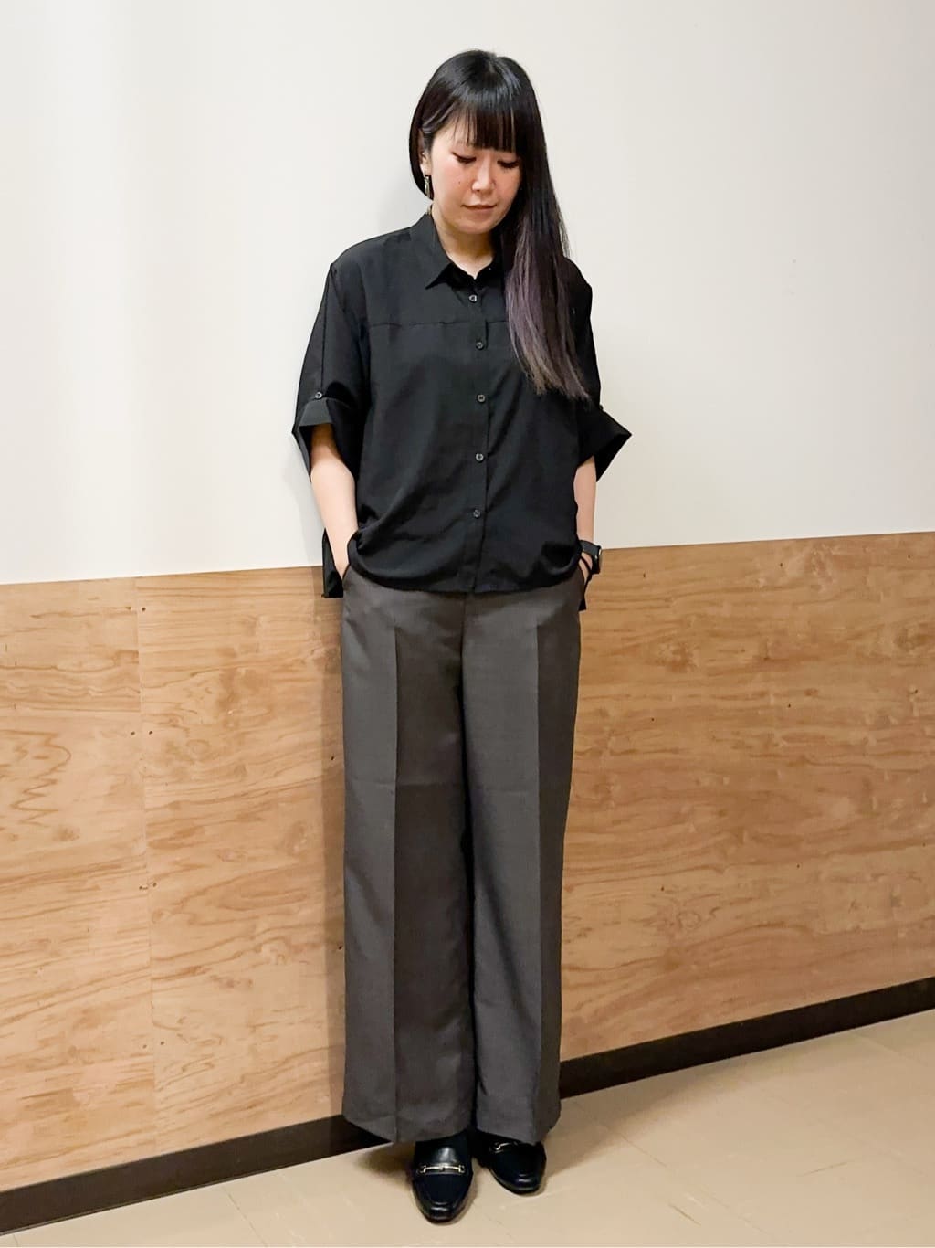 すーさんの「grove｜【カセット服】ダブルブレストテーラードジャケット」を使ったコーディネート