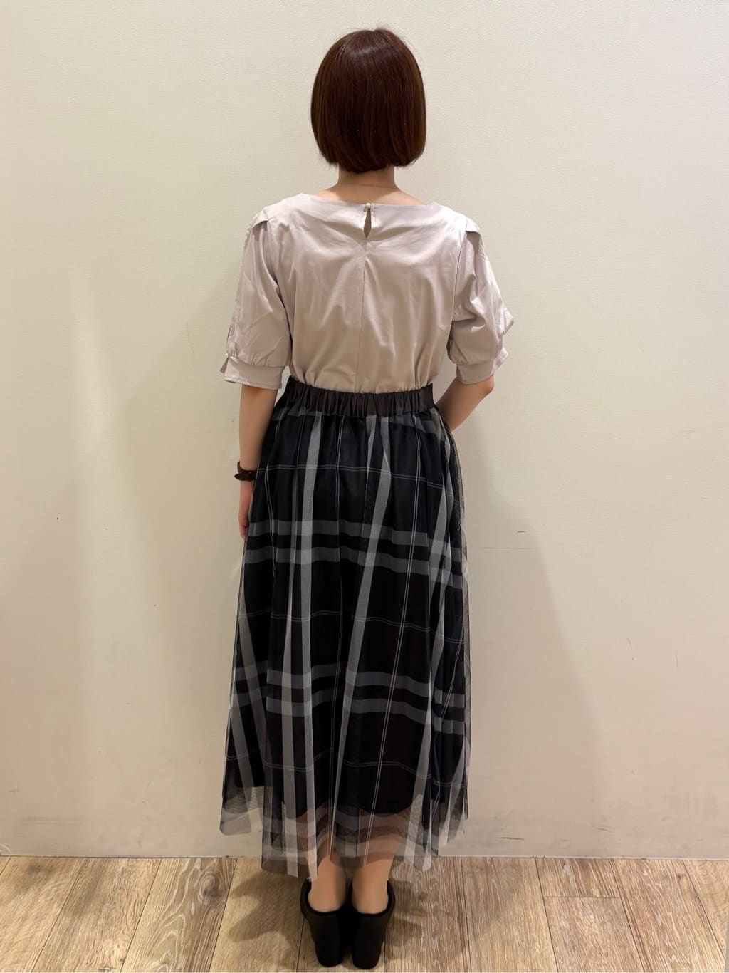 honamiさんの「index｜レースドッキングスリーブトップス【洗濯機洗い可／UVケア】」を使ったコーディネート