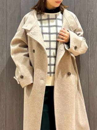 meiさんの「SHOO･LA･RUE｜【S-LL】上品なレースハイネックトップス」を使ったコーディネート