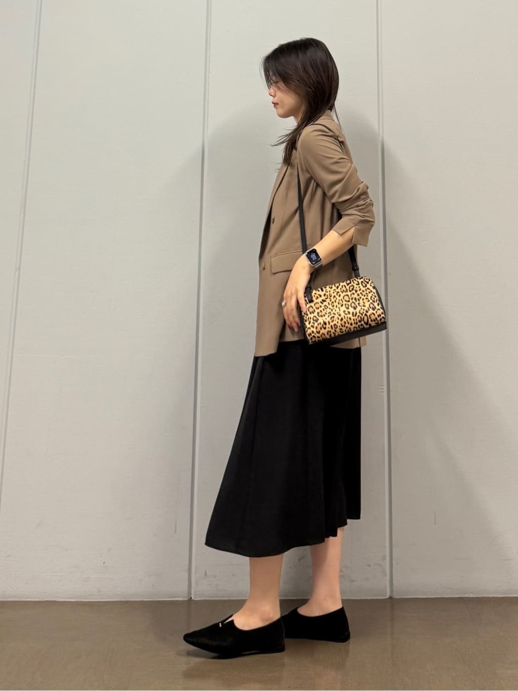 mizukiさんの「INDIVI｜【美シルエット】ノースリーブワンピース」を使ったコーディネート