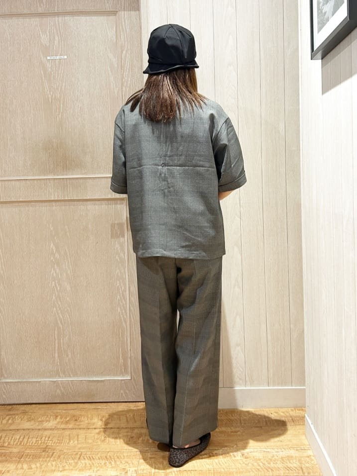 yukaさんの「SHOO･LA･RUE｜【セットアップ可/洗濯後しわになりにくい】5分袖テーラードジャケット」を使ったコーディネート