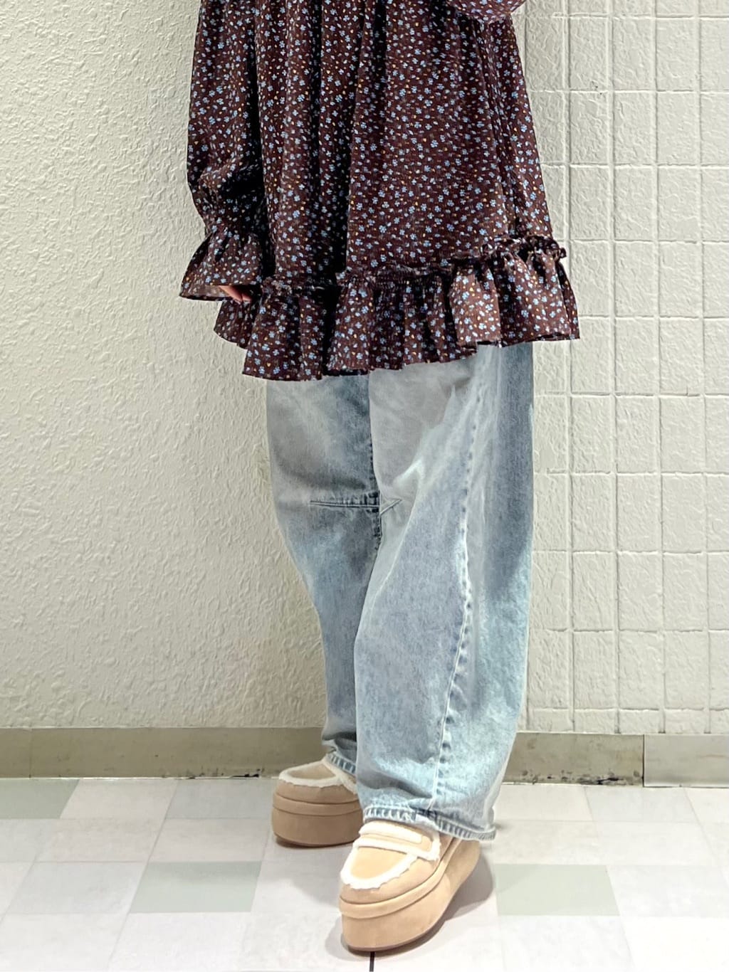 TAKAさんの「ESPERANZA｜ふわもこボアサボ」を使ったコーディネート