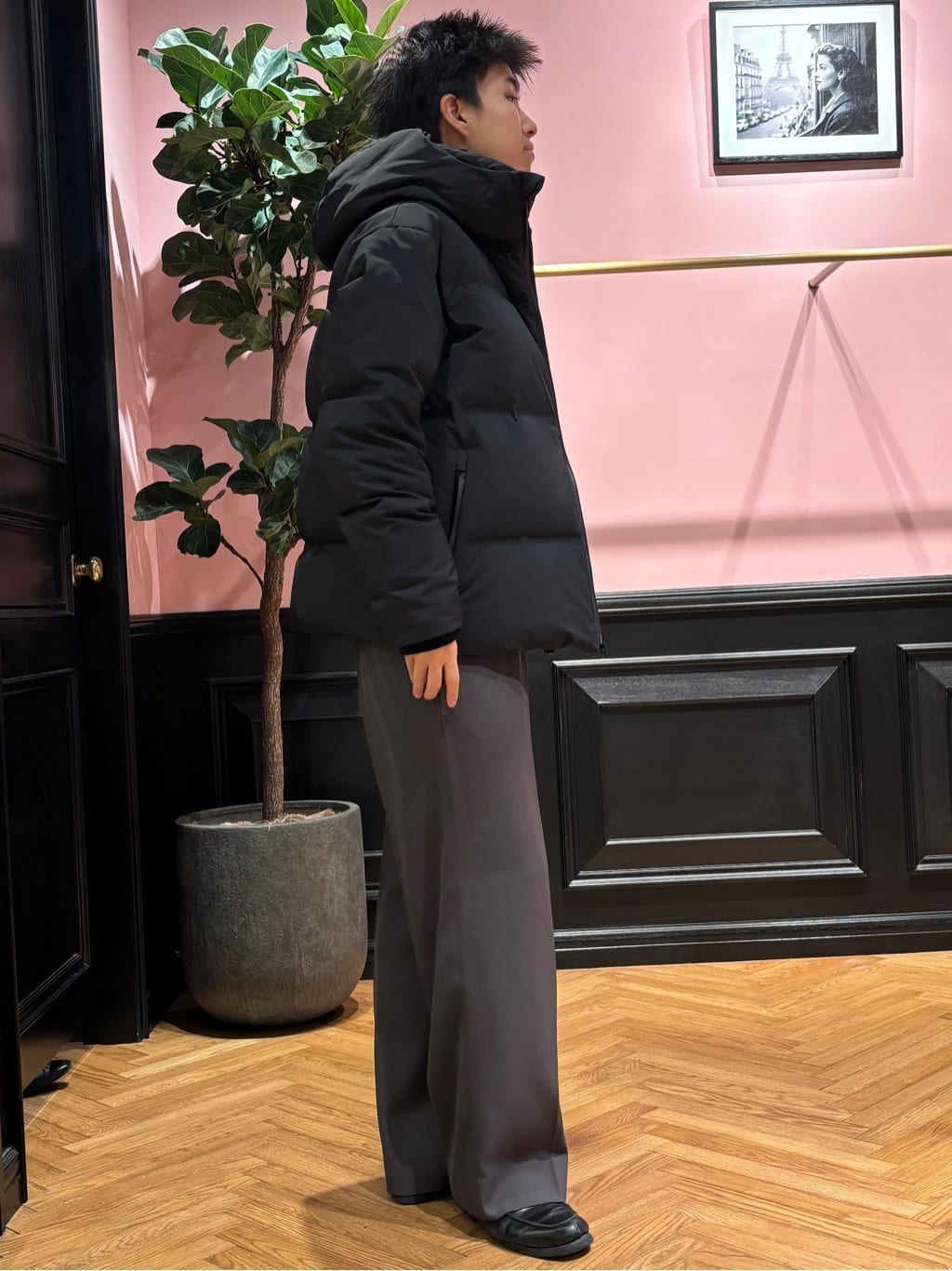 manatoさんの「DRESSTERIOR｜◆【干場義雅&times;DRESSTERIOR】Ultimate Down Black」を使ったコーディネート