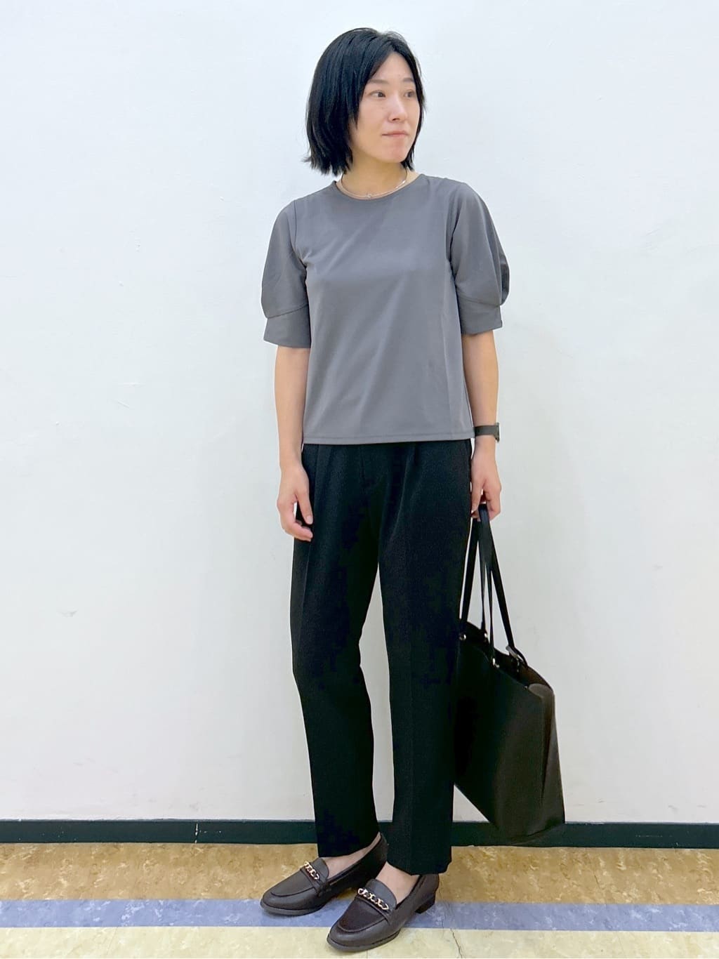 su.さんの「index｜パフスリーブトップス【洗濯機洗い可】」を使ったコーディネート