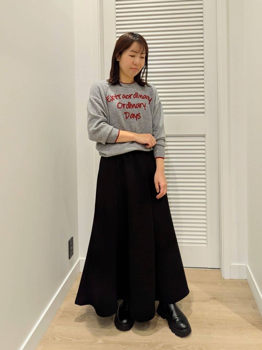 enさんの「Dessin｜【2WAY・軽量】ボアBAG」を使ったコーディネート