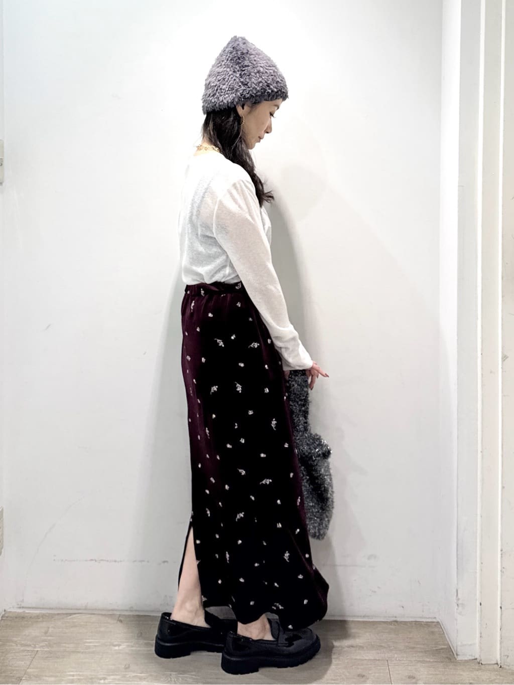 yuicciさんの「OPAQUE.CLIP｜ネーム付きマシュマロニットワッチ」を使ったコーディネート