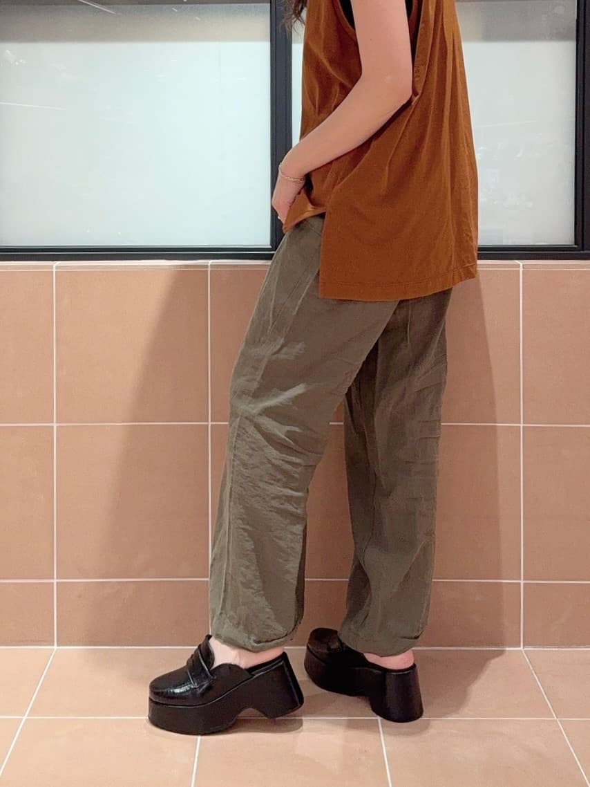 kaoriさんの「ESPERANZA｜厚底サボローファー」を使ったコーディネート