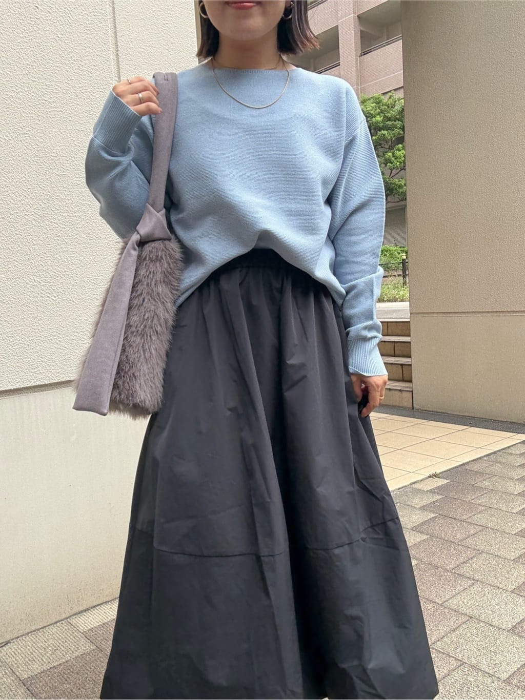 chさんの「THE SHOP TK｜【S-XLサイズ/選べる7色】どこから見ても美しい ガーターニット/毛玉になりにくい/洗濯機OK」を使ったコーディネート