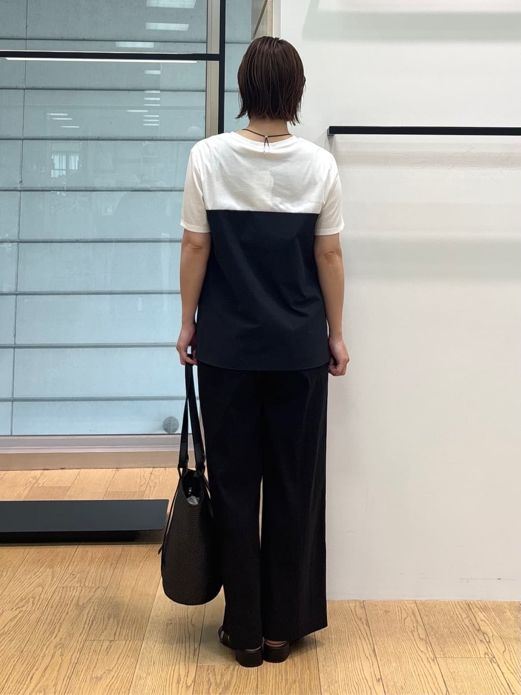 asamiさんの「INDIVI｜【洗える】ビスチェレイヤード風トップス」を使ったコーディネート