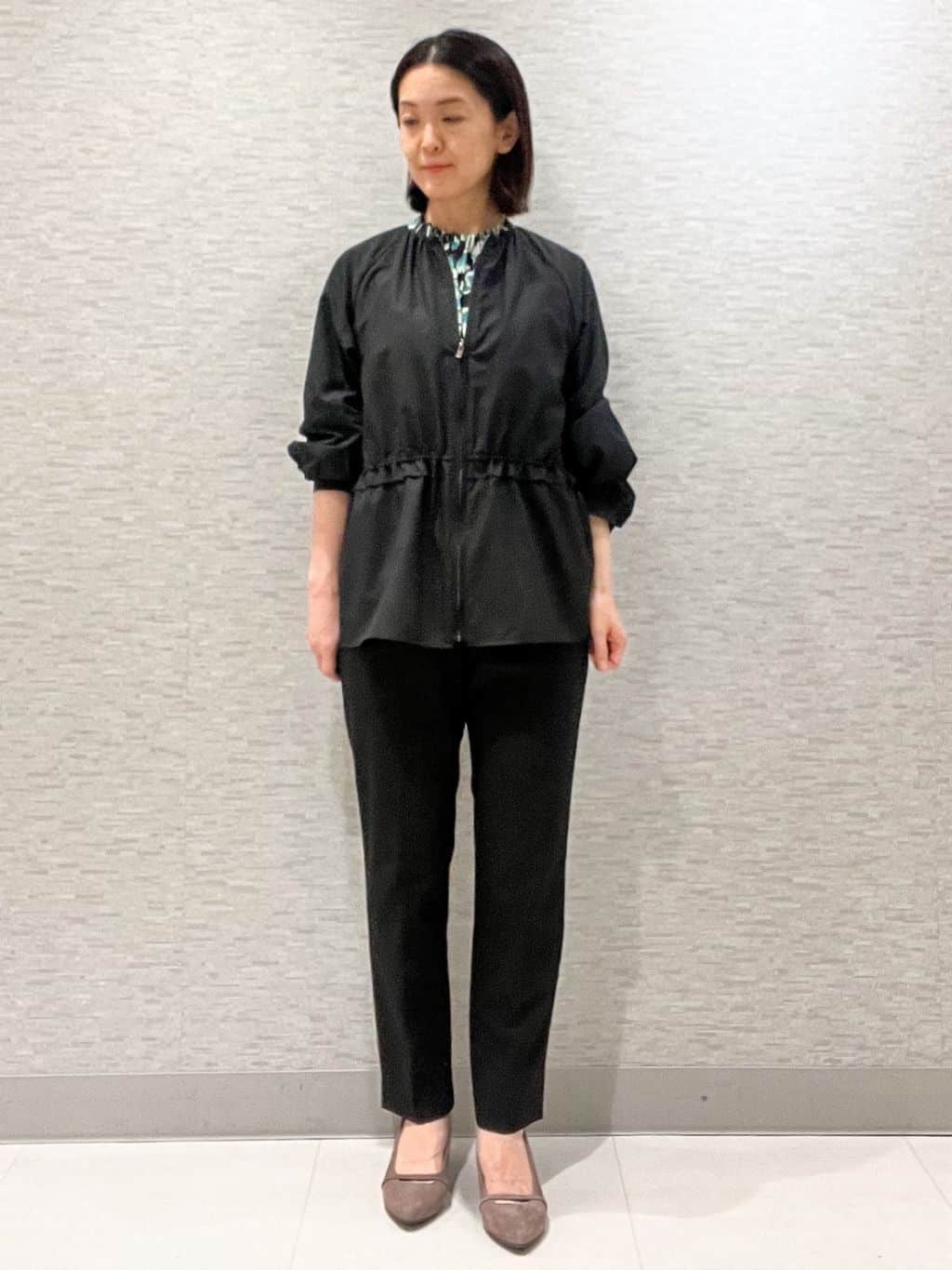 marikoさんの「Reflect｜【パンツにもスカートにも合わせやすい◎】ライティブルゾン」を使ったコーディネート