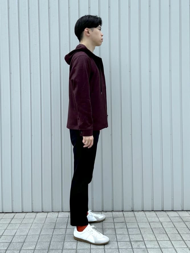 イッシーさんの「TAKEO KIKUCHI｜【JUST ONE LAYER】ダウンファブリックZIPパーカー」を使ったコーディネート