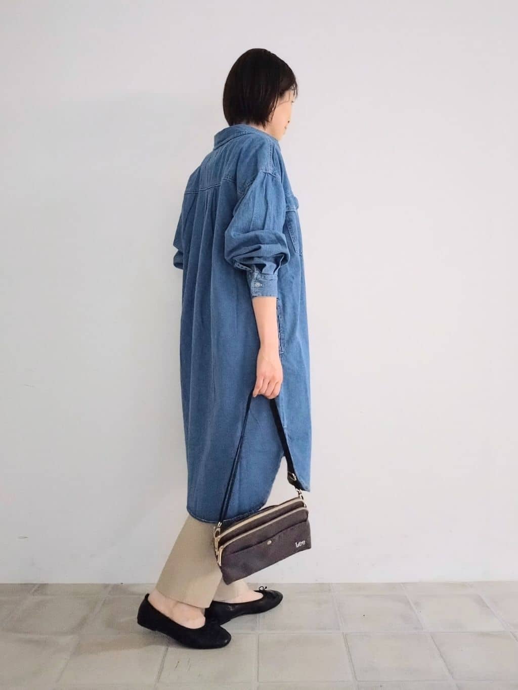 miomioさんの「SHOO･LA･RUE｜【洗濯機可/S-3L/美脚シルエット】通勤・セレモニーにも　きちんと見えする ソフトスティックパンツ」を使ったコーディネート