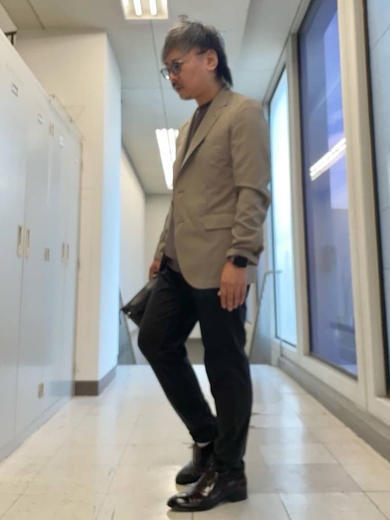 MAKOTO AIさんの「TAKEO KIKUCHI｜【COOL CITY WEAR】アーバンクール ジャケット /接触冷感・吸水速乾」を使ったコーディネート