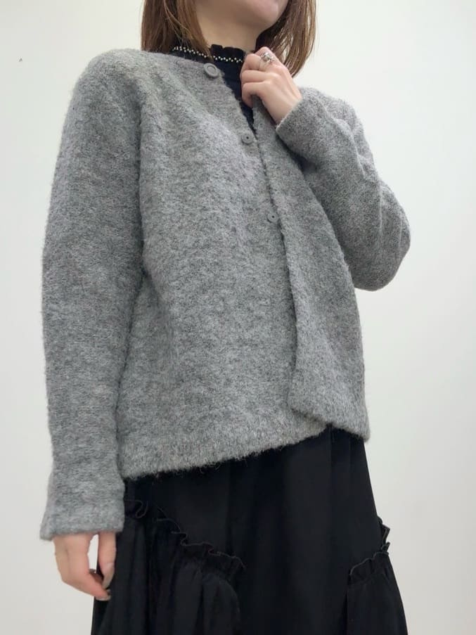Suma Una本部スタッフさんの「SunaUna｜【SS～Lサイズ展開／6色展開】パール調ニット」を使ったコーディネート