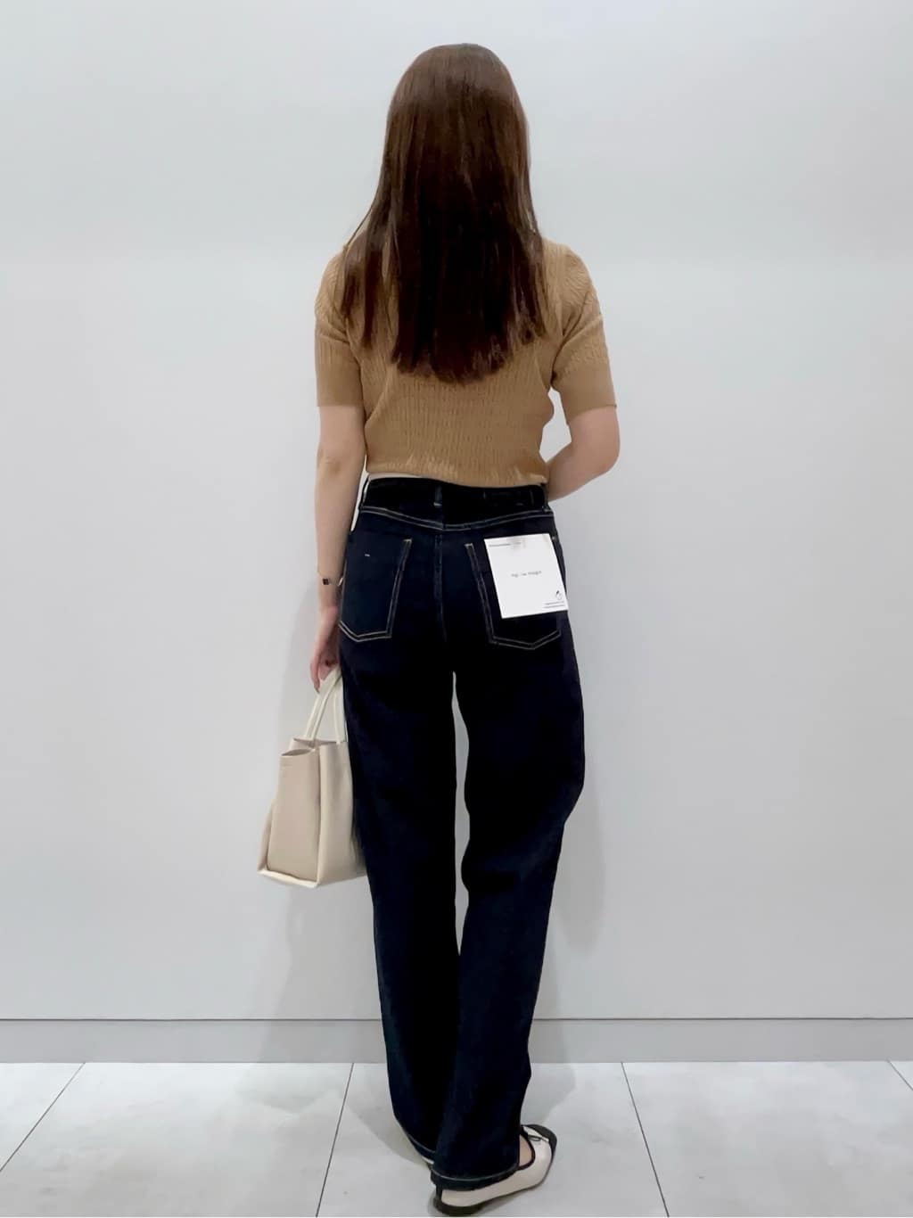 maiさんの「OPAQUE.CLIP｜ストレッチストレートデニム【洗濯機洗い可】」を使ったコーディネート