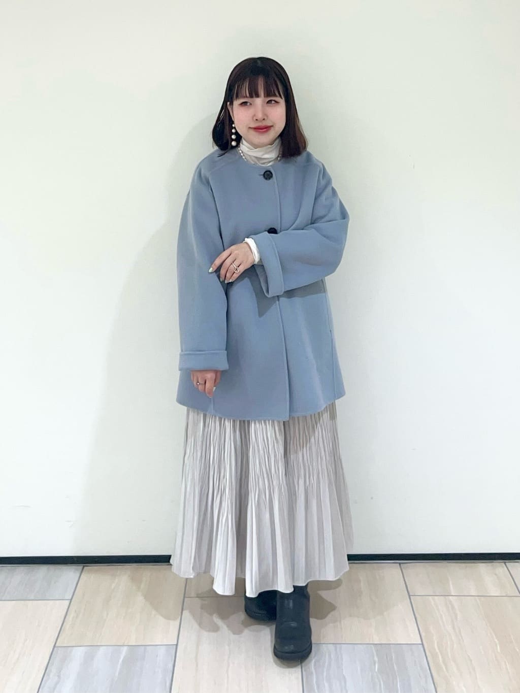 Mitsukiさんの「UNTITLED｜【ゆったりサイズ／着丈短め】ジップニットカーディガン」を使ったコーディネート