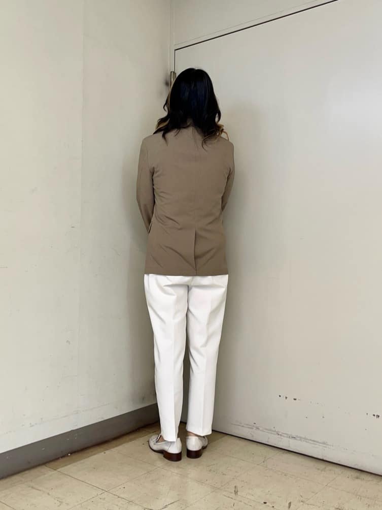 iwさんの「TAKEO KIKUCHI｜【COOL CITY WEAR】アーバンクール ジャケット /接触冷感・吸水速乾」を使ったコーディネート