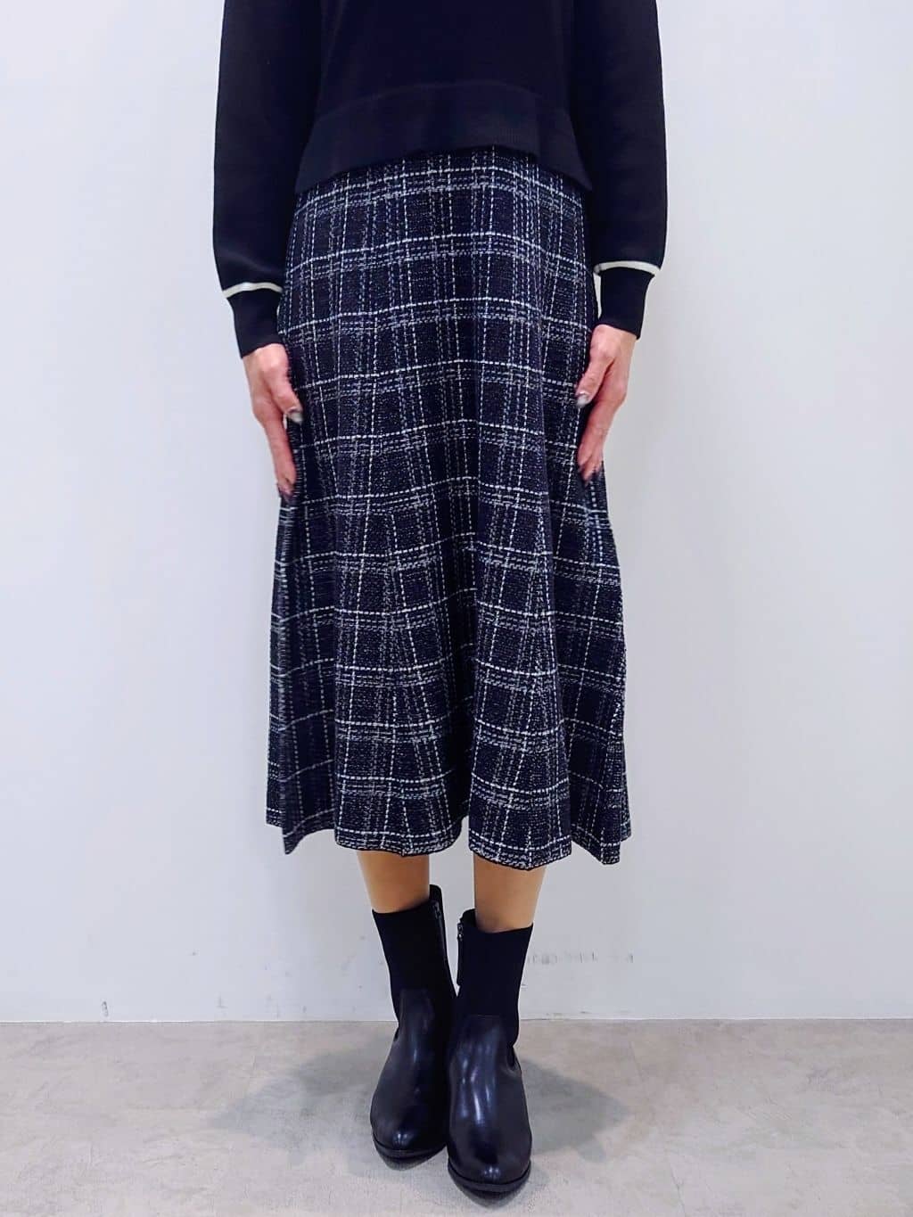 yoshiさんの「Reflect｜【SS-4Lサイズ】フーデッドミドルダウンコート」を使ったコーディネート